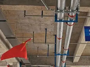 临武管廊支架的安装方法